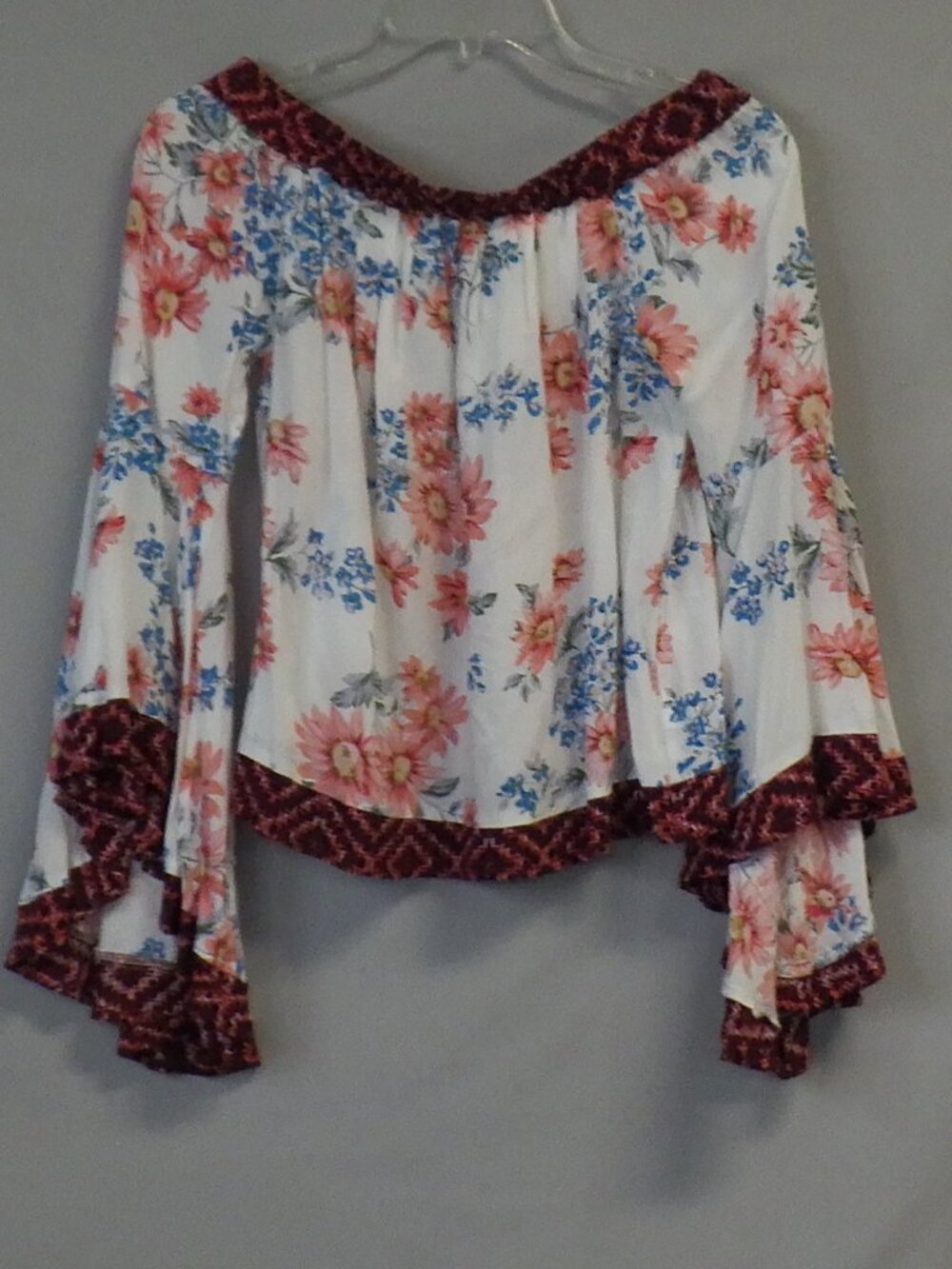 Umgee Boho Floral Top